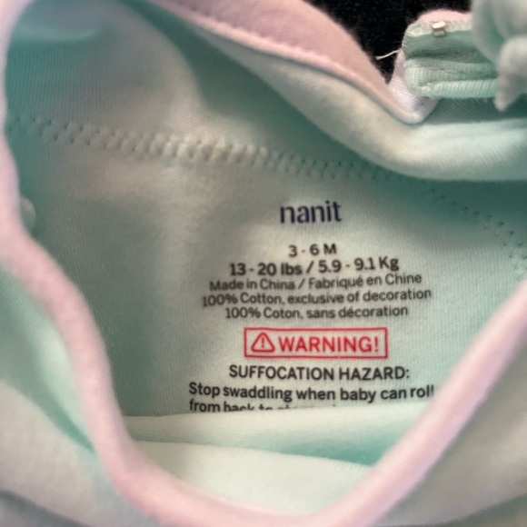 Nanit Sleep Sacks with Band - 3-6m - Picture 6 of 7